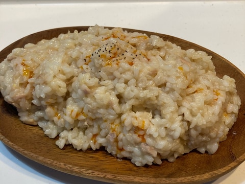 美味いよ!ツナリゾット!